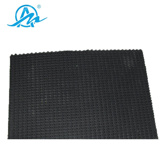 Customized Wear-Resisting Black Grass Pattern Rubber Conveyor Belt Industry Transmission Belt