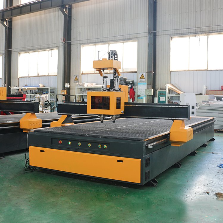 Double Heads 2040 Cnc Router Woodworking Multihead Machinery 1500*3000mm Cnc Router for Wood Multi-process Engraving
