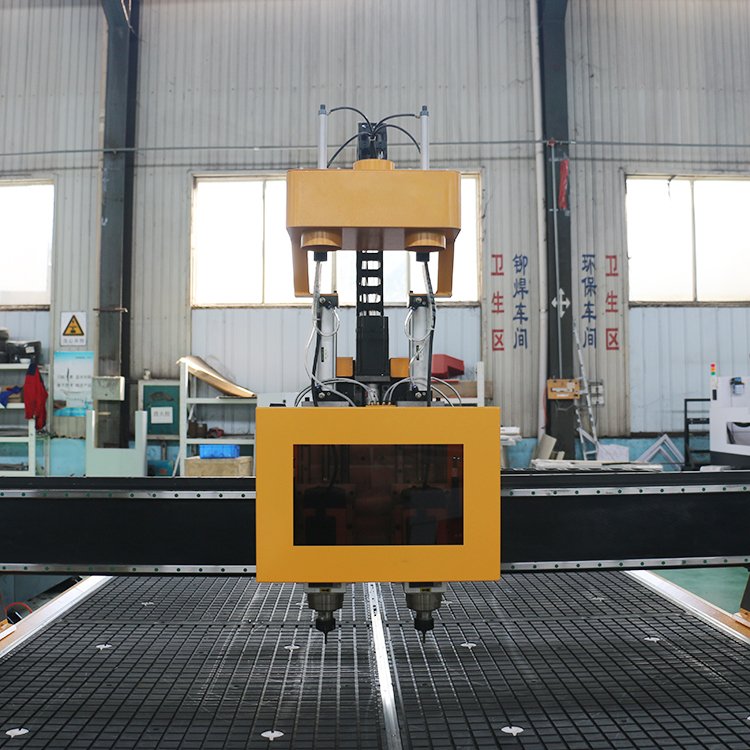 Double Heads 2040 Cnc Router Woodworking Multihead Machinery 1500*3000mm Cnc Router for Wood Multi-process Engraving