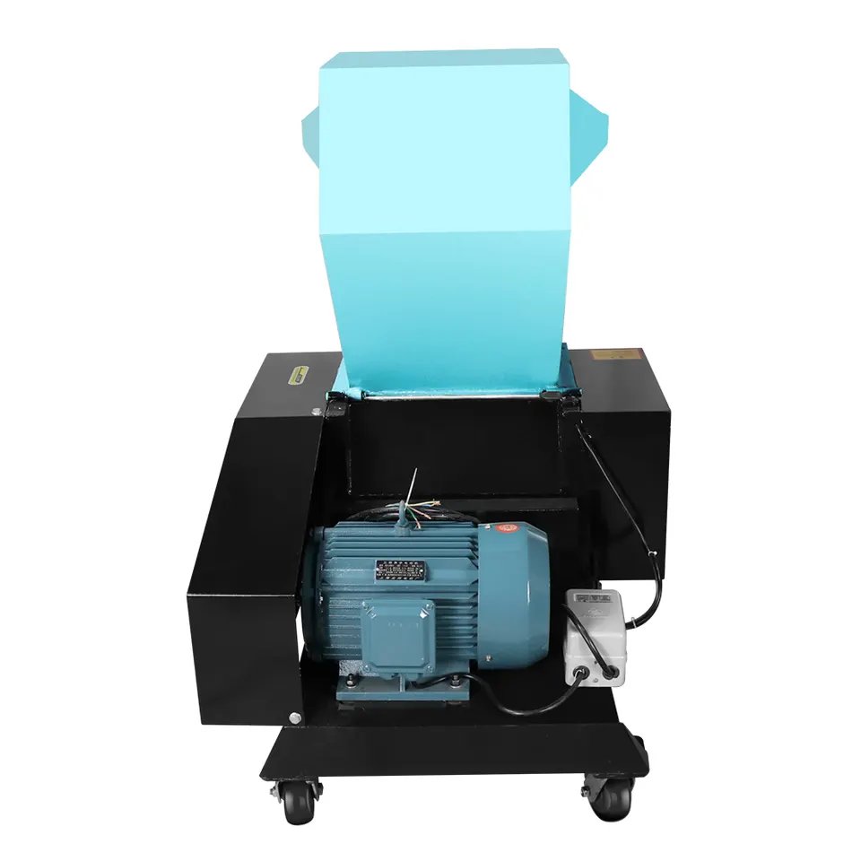 Alloy Steel Blade Steel Iron Strong Powerful Plastic Crusher Machine Recycling Shredder Machine For Pe Pp Pvc Pet Abs Pmma Pa Pc