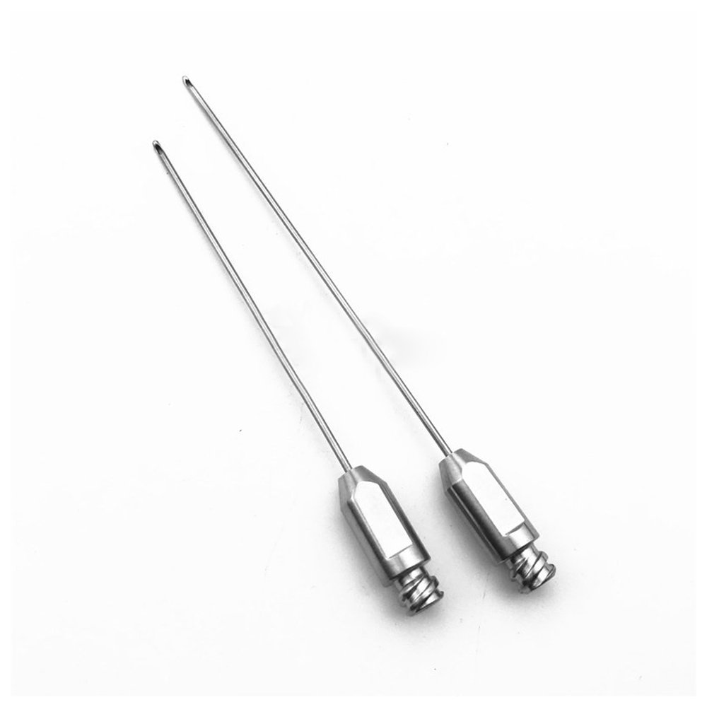 Fixed Handle Liposuction Cannula Set of 10 pieces , Plastic Surgery Fat Removal Instruments Custom Logo Liposuction Cannula Set