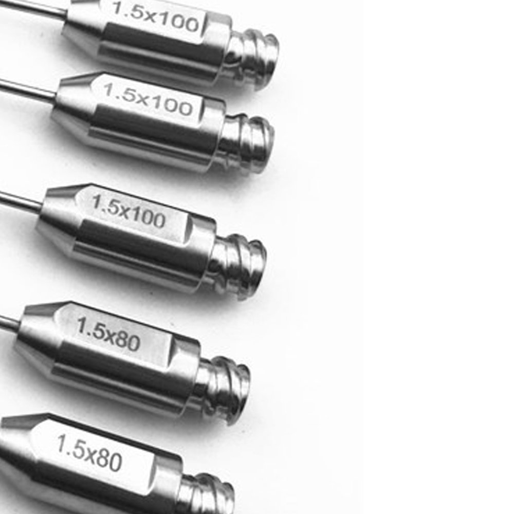 Fixed Handle Liposuction Cannula Set of 10 pieces , Plastic Surgery Fat Removal Instruments Custom Logo Liposuction Cannula Set