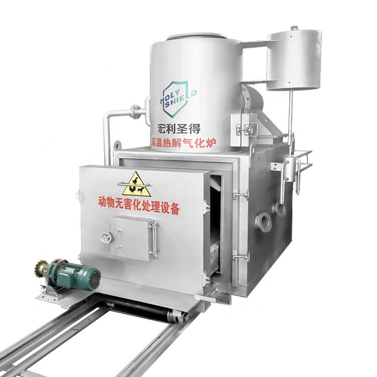 Non-smoking Pet Crematorium Small Incinerator, Waste Management Equipment for Animal Breeding Centers,pet Animal Incinerator