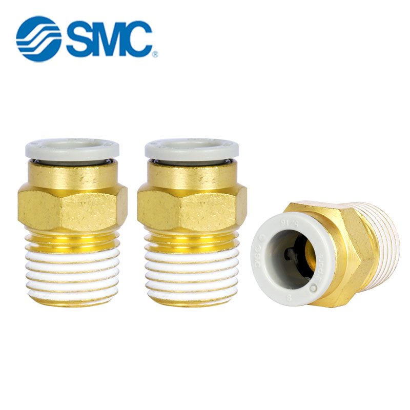 KQ2H10-03AS Brass External Thread Pneumatic Fast air Hose Straight Connector