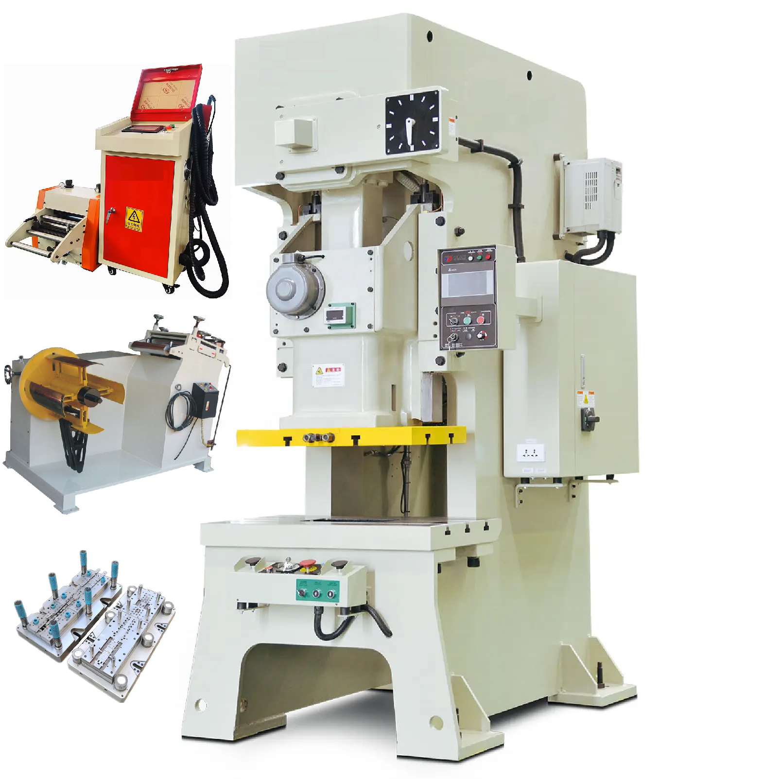 Stainless Steel Cabinet Hinge Auto Making Machine and Punching Press Machine With Feeder and Progressive Die