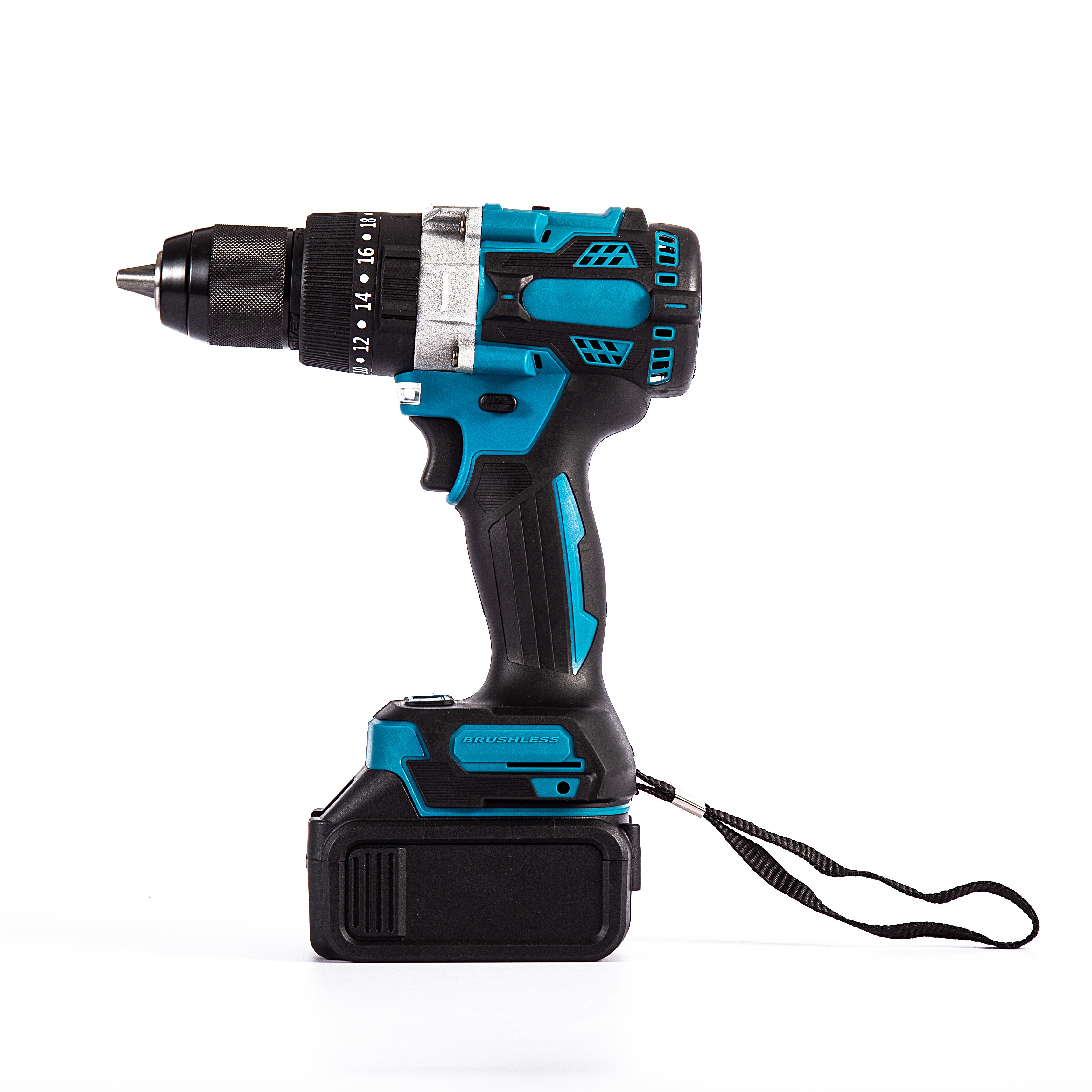 24vPortable Lithium Battery Power Cordless Impact Drill Multifunction Electric Hand Drill Industrial Electric Screwdriver Set