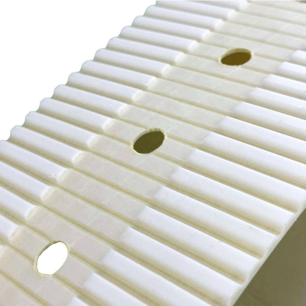 Jinxi factory pu transmission belt with kevlar-cord pu endless timing belt with drilling hole