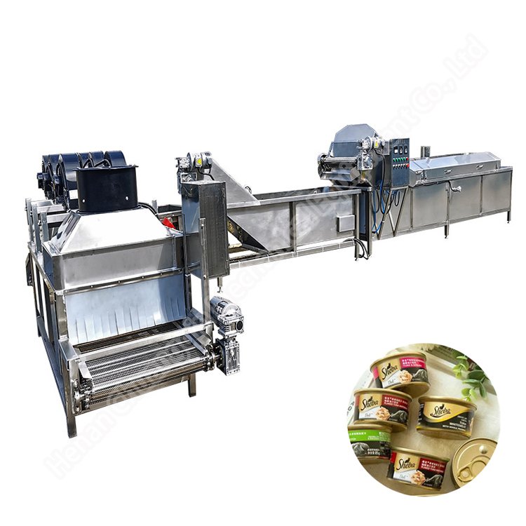 Small Tunnel Pasteurizing Machine Full Automatic Complete Pasteurization Line Soft Pack Pasteurizer Mushrooms
