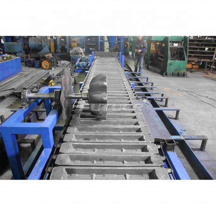 Competitive Price Continuous Automatic Aluminum Ingot Making Machine Aluminum Ingot Casting Machine Scrap Aluminum Recycling