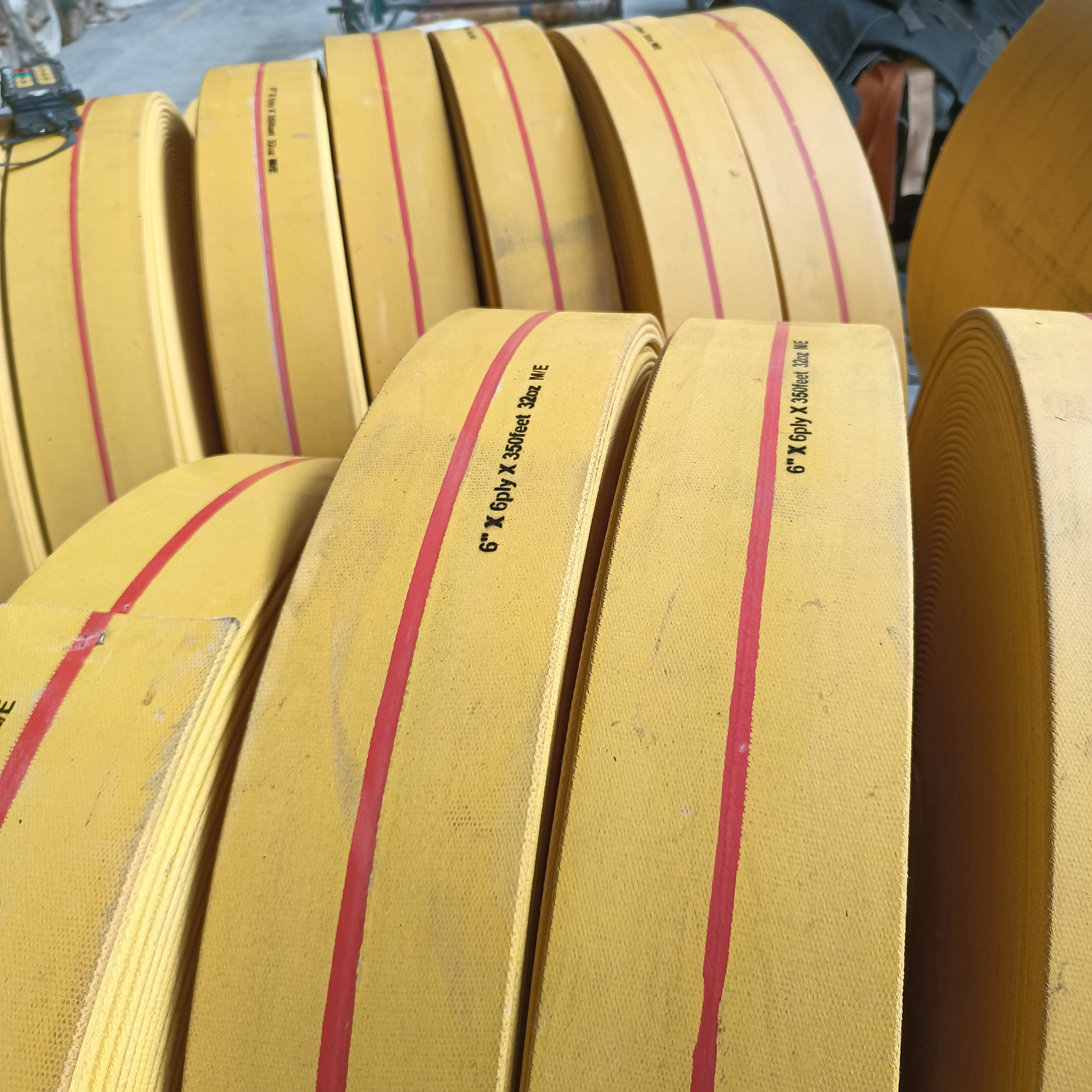 Common flat transmission belts tiantai flat rubber belt