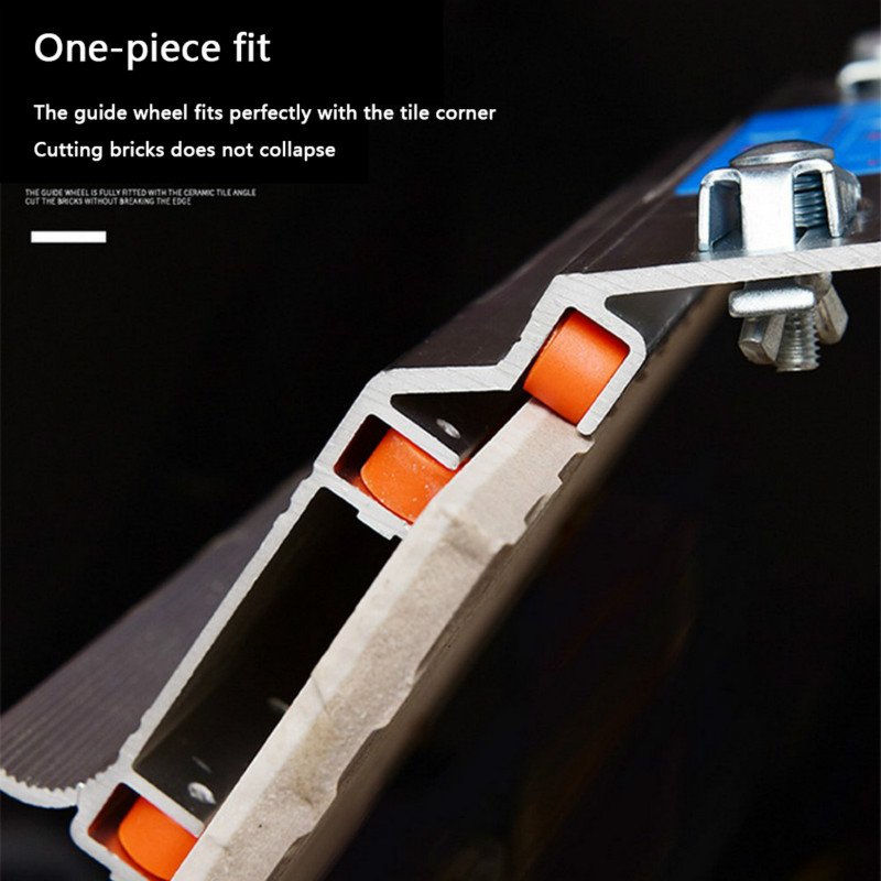 Ceramic Tile Chamferer 45 Degree Cutting Position Fixed Corner Guide Multifunctional Accessories Manual Angle Power Tool Parts