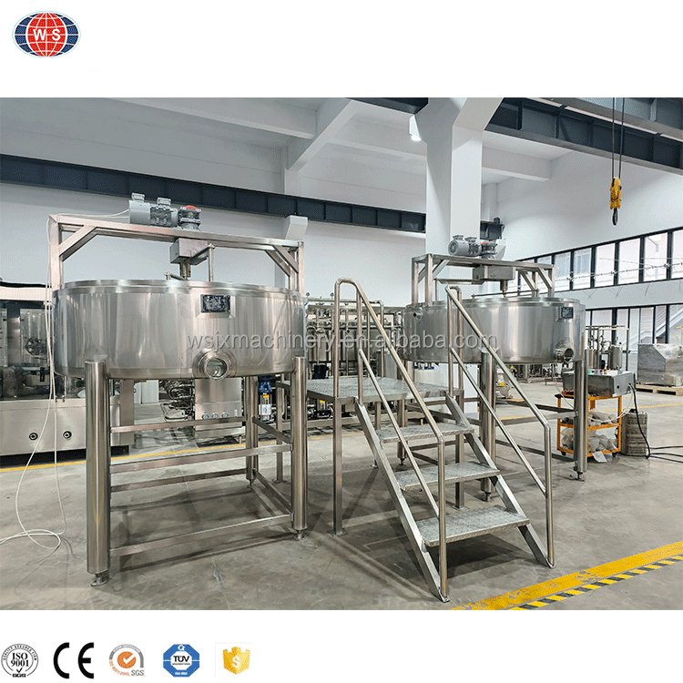 Customized 1000l Cheese Making Equipment Mozzarella Cheese Vat With Agitator