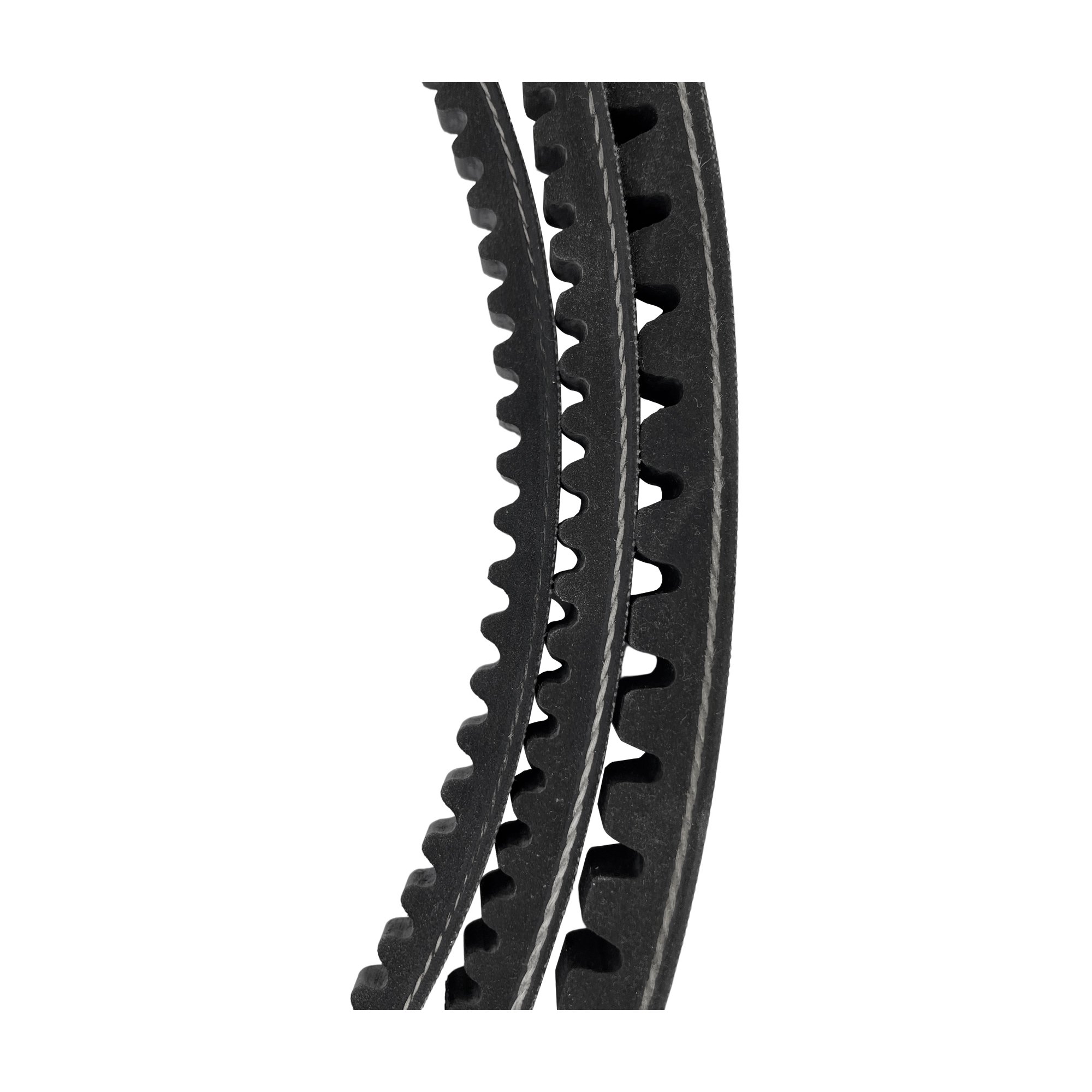 Power Transmission Rubber Triangle Belt Industrial Transmission Teeth Auto Cogged Rubber V-Belts