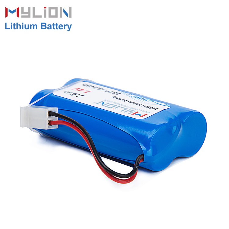 OEM Rechargeable battery pack Li-ion 18650 2600mAh 2S1P 7.4v 19.24Wh for Satellite finder
