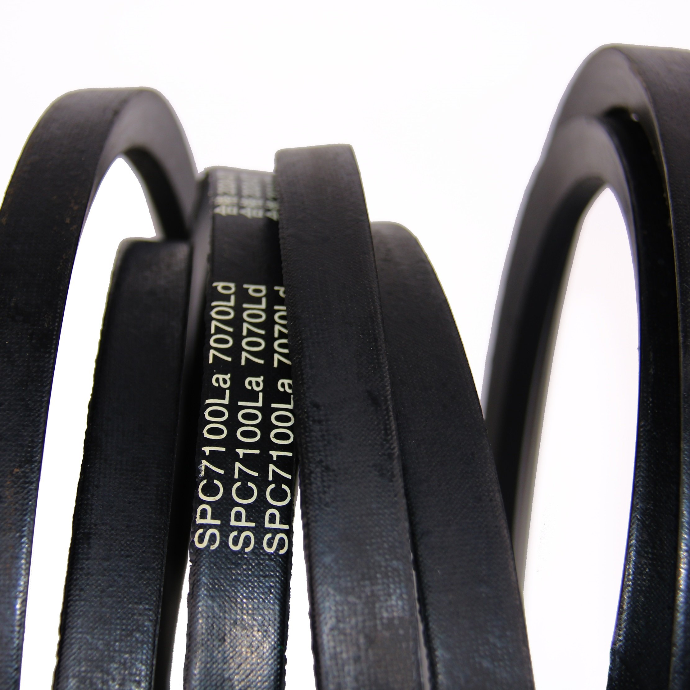 Wrapped Wedge V Belts Narrow V Belts SPC7100 v belt factory