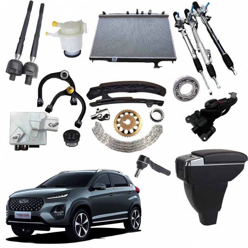 For Chery Tiggo 3X Car Auto Suspension Steering Transmission Air Conditioning Lighting Electrical Cooling System Spare Part