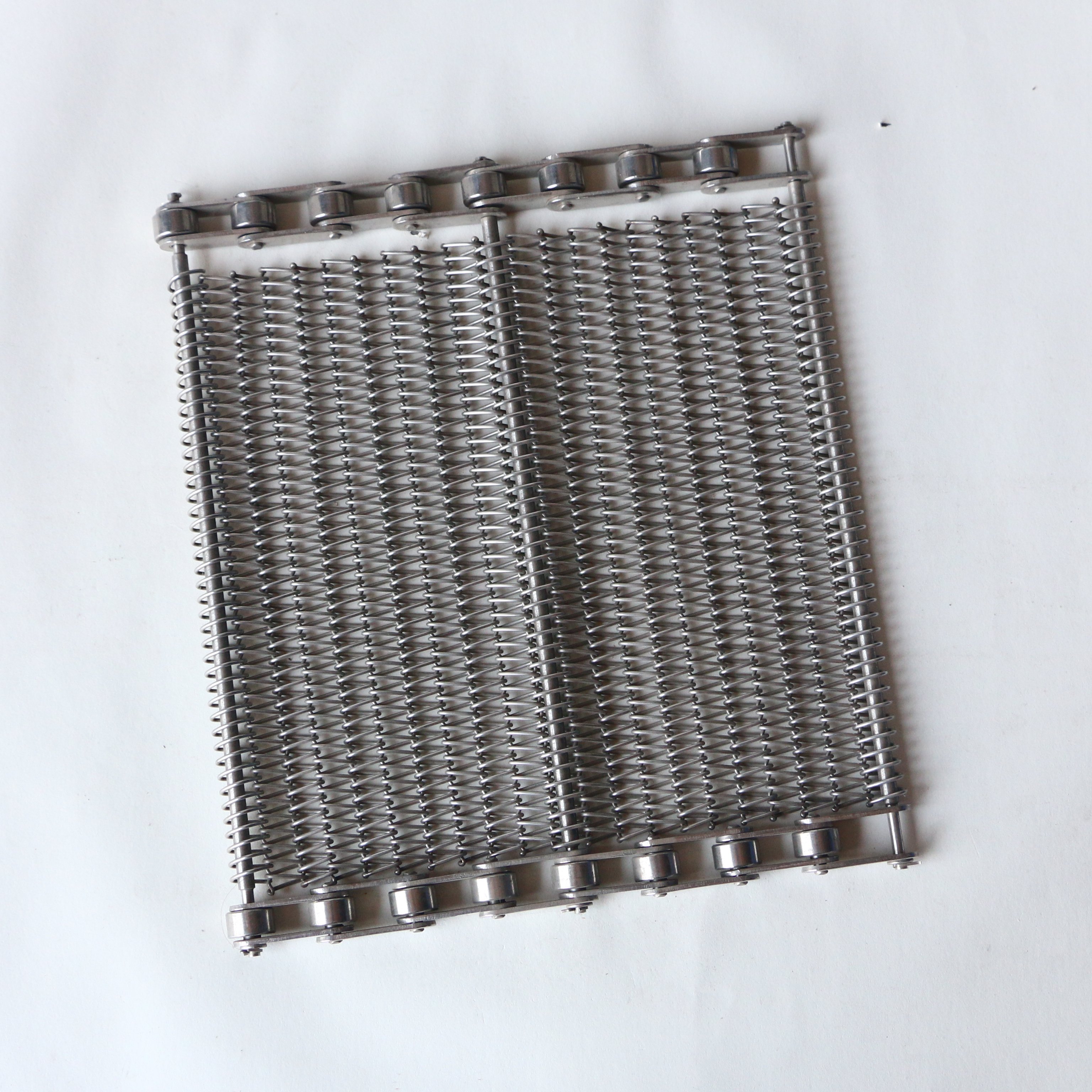 biscuit oven conveyor belt stainless steel wire mesh conveyor beltpolyester liner filter mesh beltdouble loop mesh belt