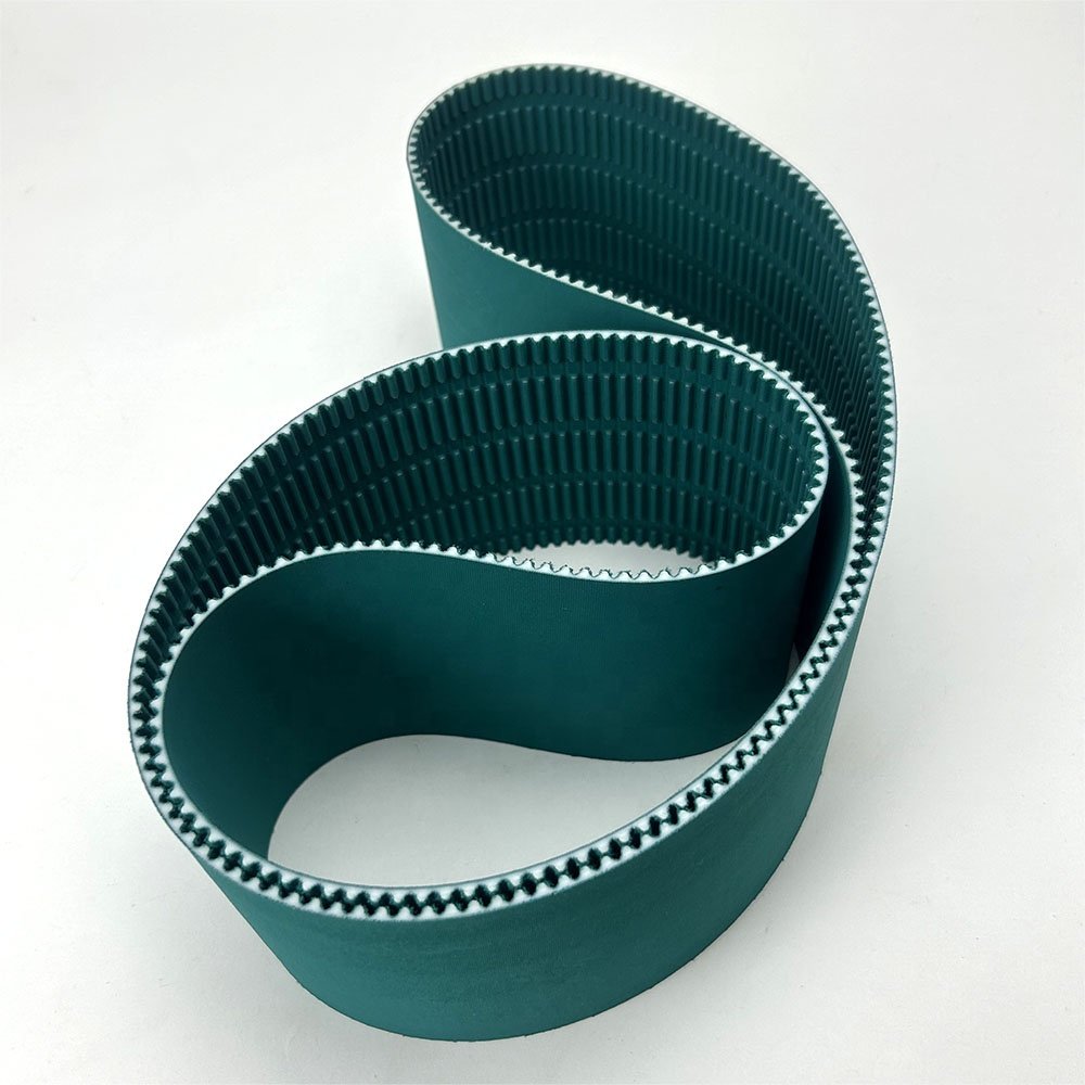 polyurethane timing belt with PAZ coated polyurethane timing belt with tooth milling
