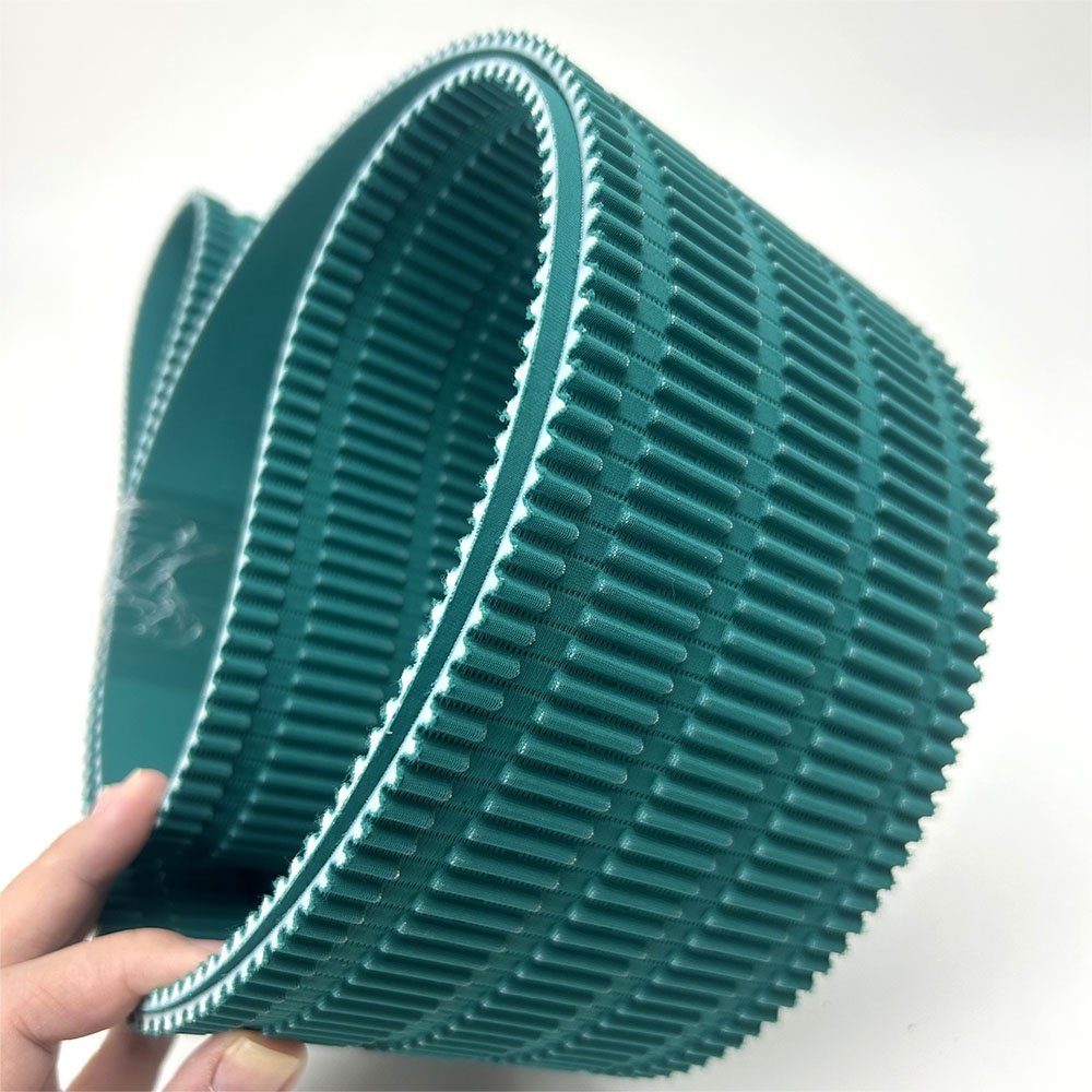 polyurethane timing belt with PAZ coated polyurethane timing belt with tooth milling