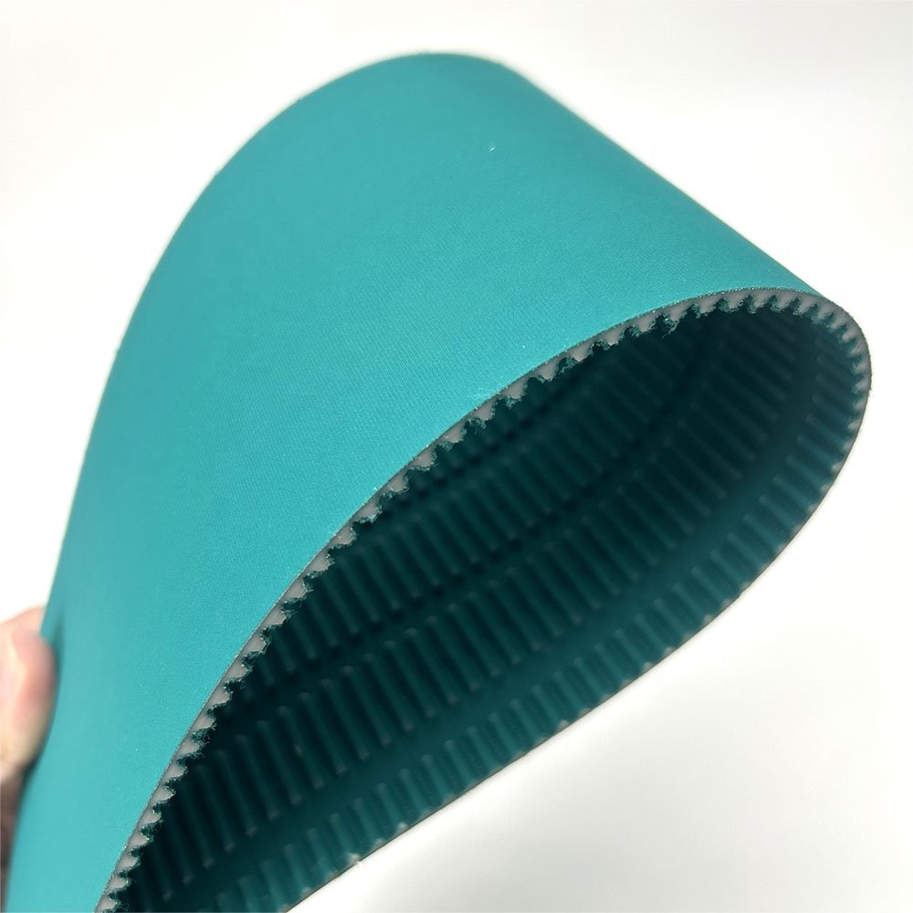 polyurethane timing belt with PAZ coated polyurethane timing belt with tooth milling