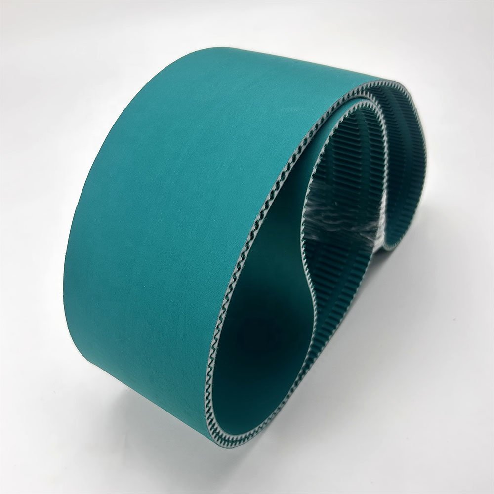 polyurethane timing belt with PAZ coated polyurethane timing belt with tooth milling