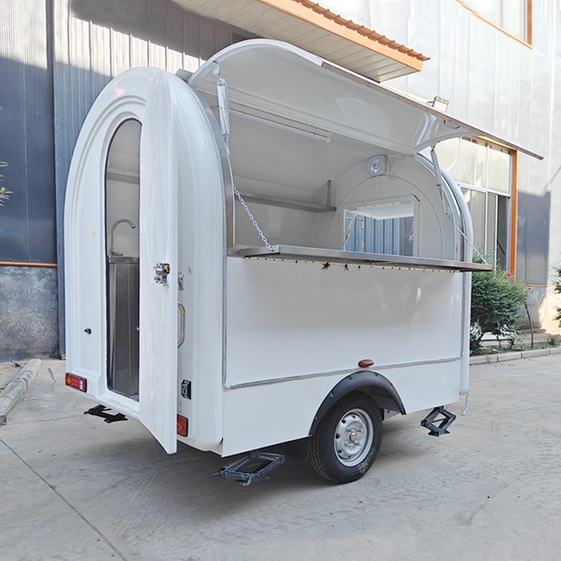 2024 Hot Selling USA Standard Food Trailers Truck Mobile Coffee Mobile Fast Food Trailer for Sale