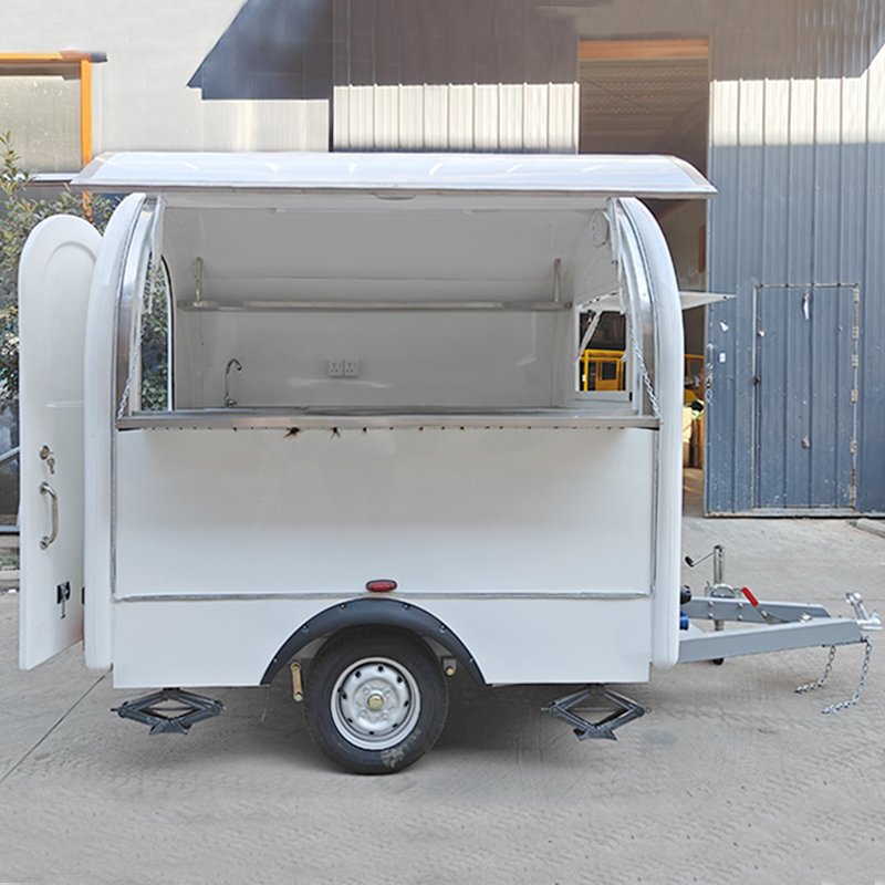 2024 Hot Selling USA Standard Food Trailers Truck Mobile Coffee Mobile Fast Food Trailer for Sale