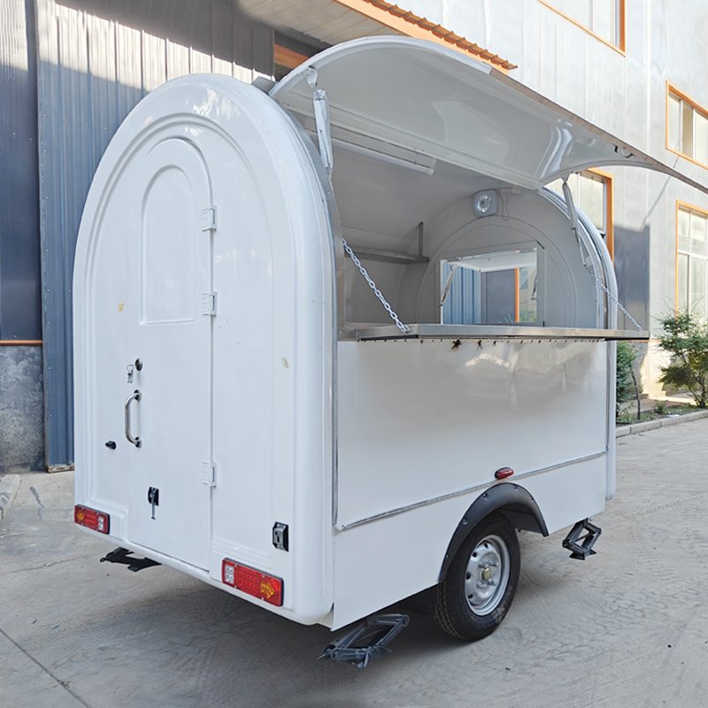 2024 Hot Selling USA Standard Food Trailers Truck Mobile Coffee Mobile Fast Food Trailer for Sale