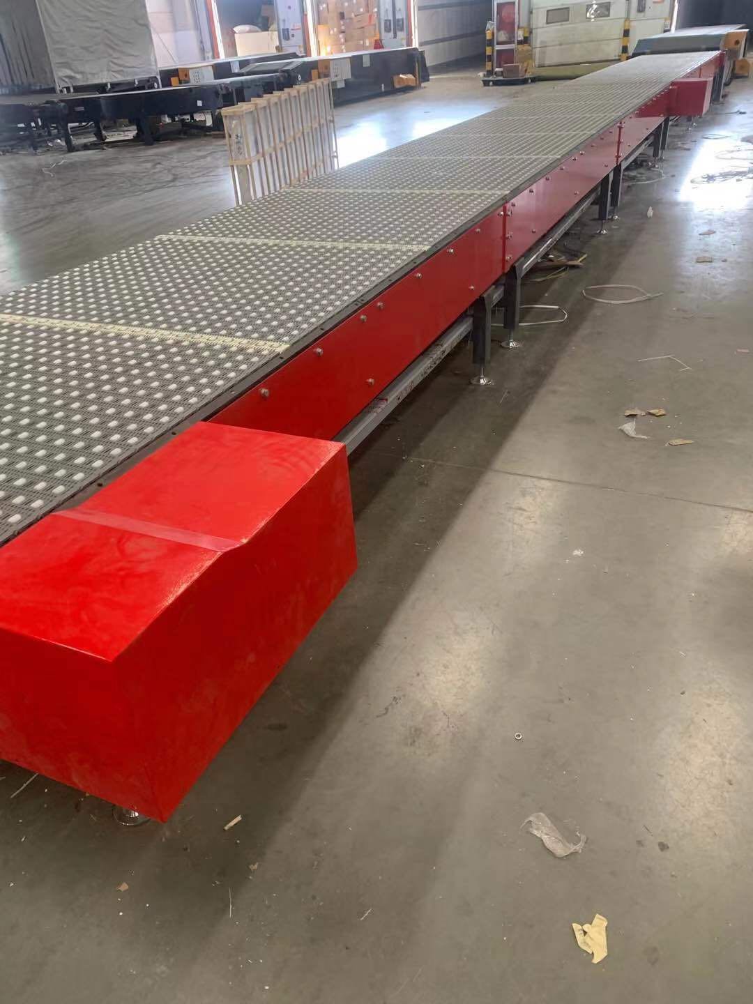 Double Directions Reversible Modular Roller Belt Conveyor for Logistics transporting and sorting system