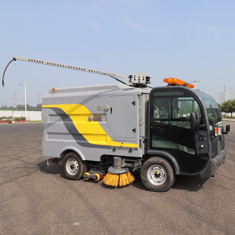 5% off Electric Road Street Sweeper Machine Washer Sale for City Airport Pavement Cleaning