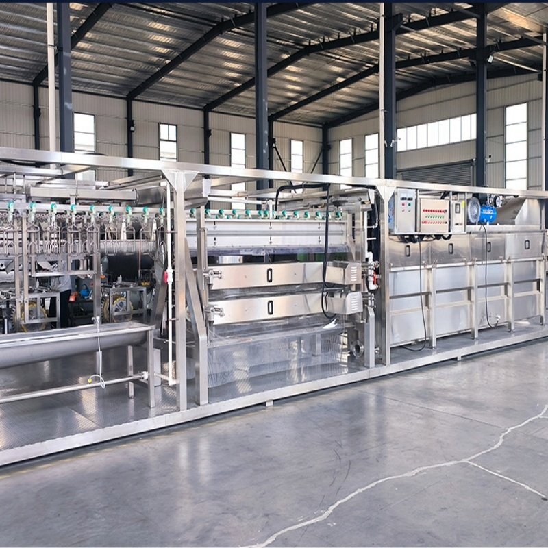 Containerized 300-1000 Chickens Per Hour Mobile Chicken Slaughterhouse Line