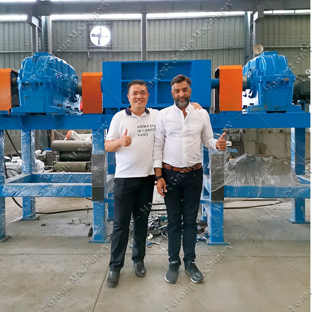 New Design Auto Waste Tire Full Automatic Recycling Machine Rubber Crumb Line Price