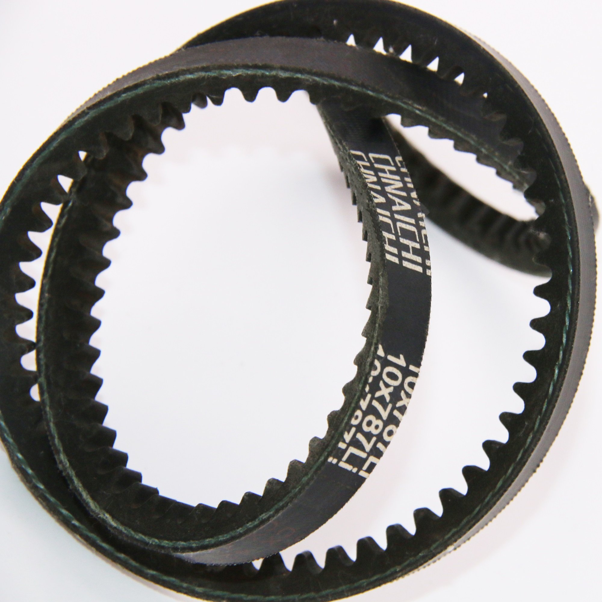 Best factory Rubber Transmission Belt Cutting toothed V-belts 10X787Li for car AX BX Toothed Drive round rubber belt