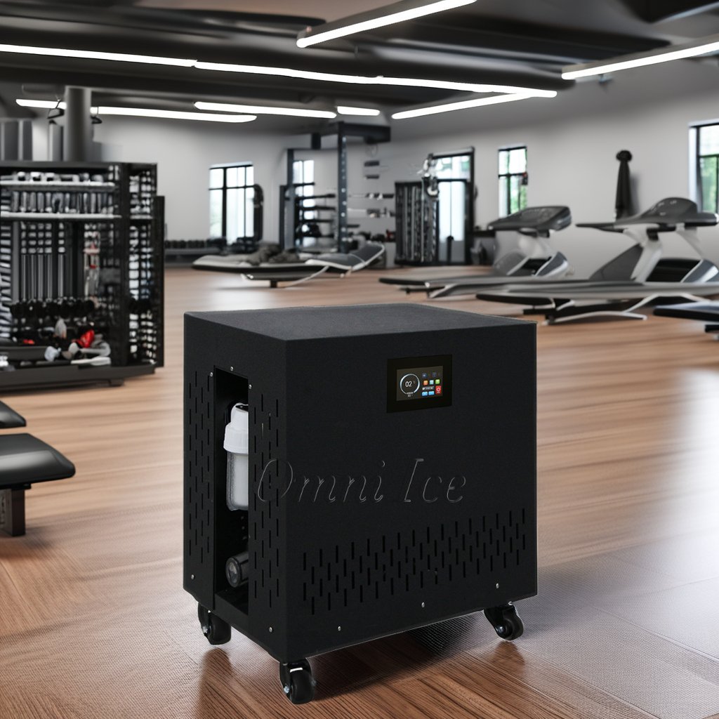 Ozone Cycle Portable 1000L Cold Plunge Water Filter Ice Bath Chiller Machine New Condition-Water Cooled Pump Compressor Core