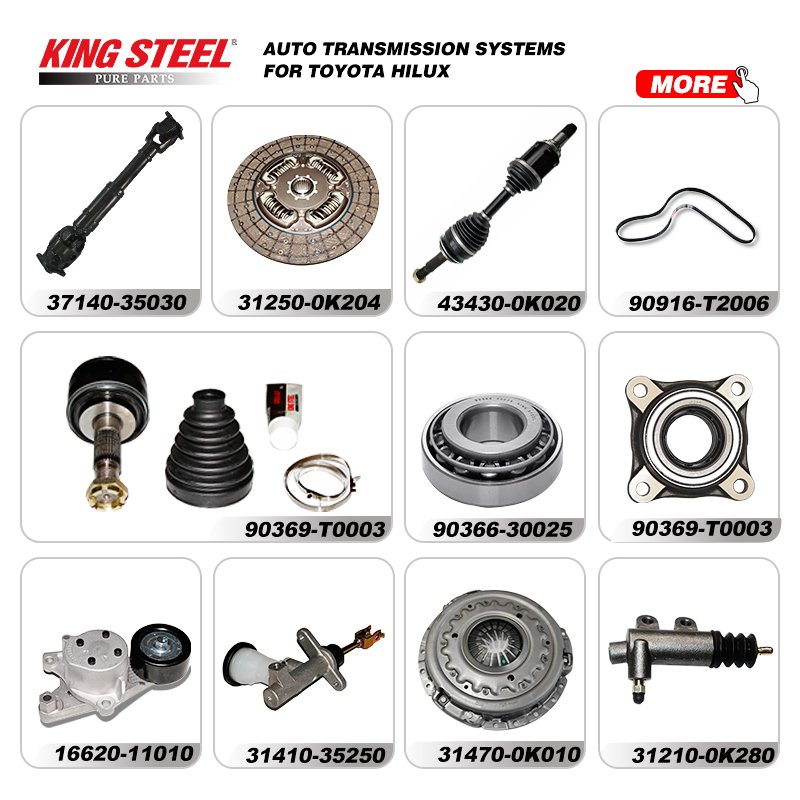 KINGSTEEL Original OEM repuestos de autos Car Spare Parts Auto Parts For TOYOTA HILUX VIGO REVO Diesel Pickup 4x4 Japanese Car