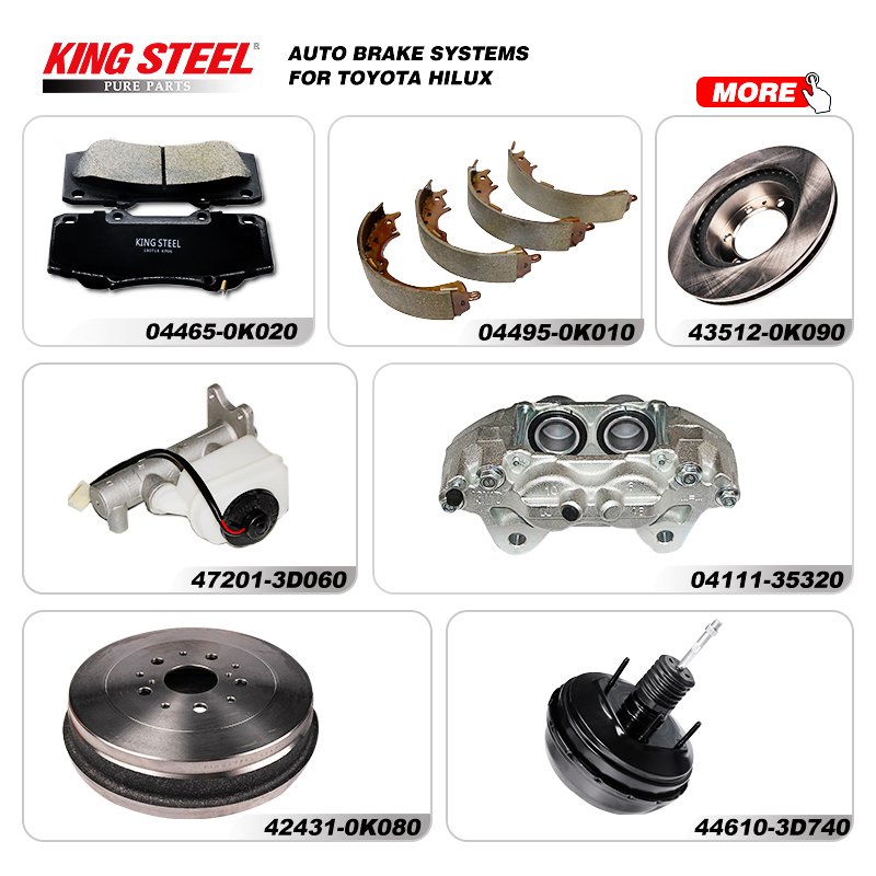 KINGSTEEL Original OEM repuestos de autos Car Spare Parts Auto Parts For TOYOTA HILUX VIGO REVO Diesel Pickup 4x4 Japanese Car