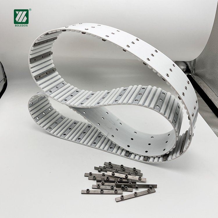 Factory Price H Pitch Tooth Pulley Pu Timing Belt With False Metal Tooth Polyurethane Synchronous Belt For Transmission