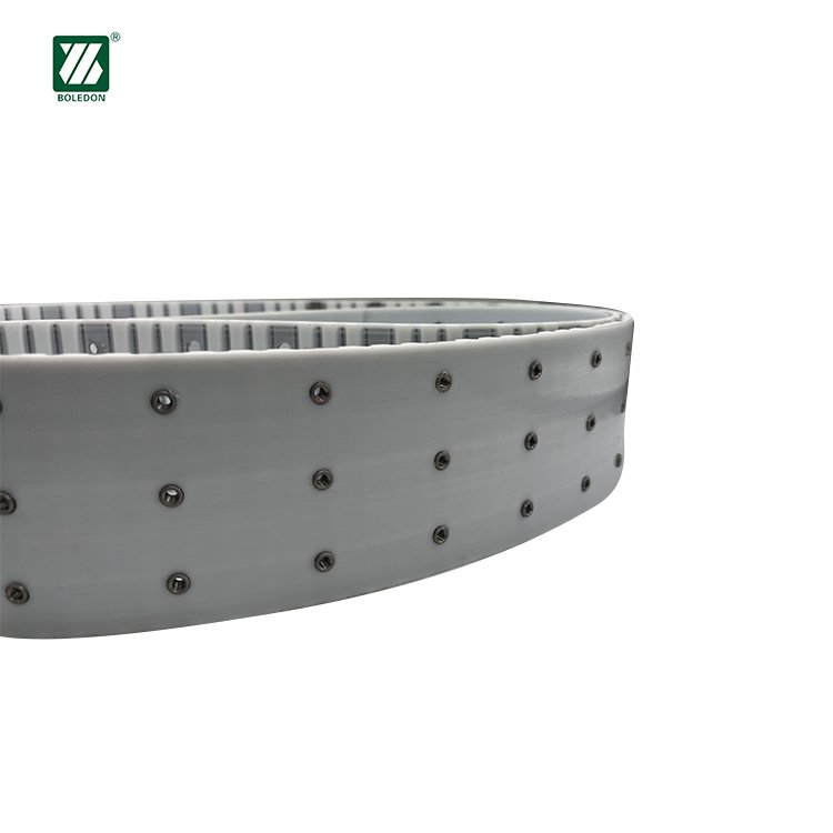 Factory Price H Pitch Tooth Pulley Pu Timing Belt With False Metal Tooth Polyurethane Synchronous Belt For Transmission