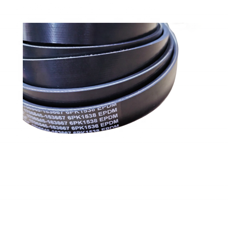 JSX 6PK1875 Auto spare engine Parts Car Generator Belt Different Kinds Pk Belt for Auto Use Poly V Belt 6pk 1875