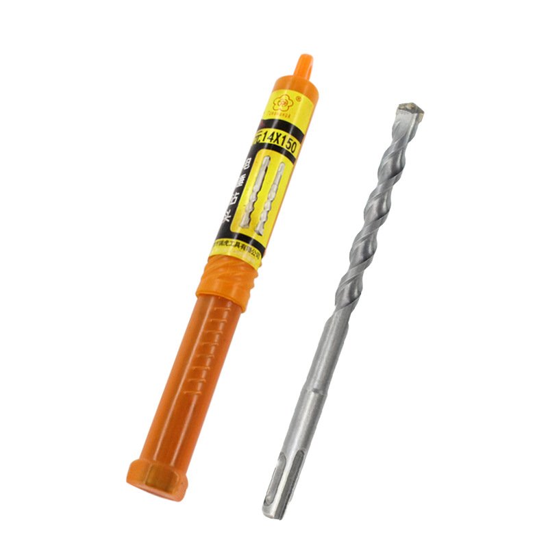 5Pcs/Set SDS Plus Hammer Drill Bit Set Electric Hammer For Wall Concrete Drilling Power Tool Accessories Drilling Bits