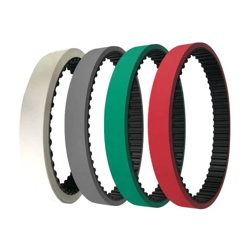 High Quality all kinds tooth type industrial drive timing polyurethane belts with coatings