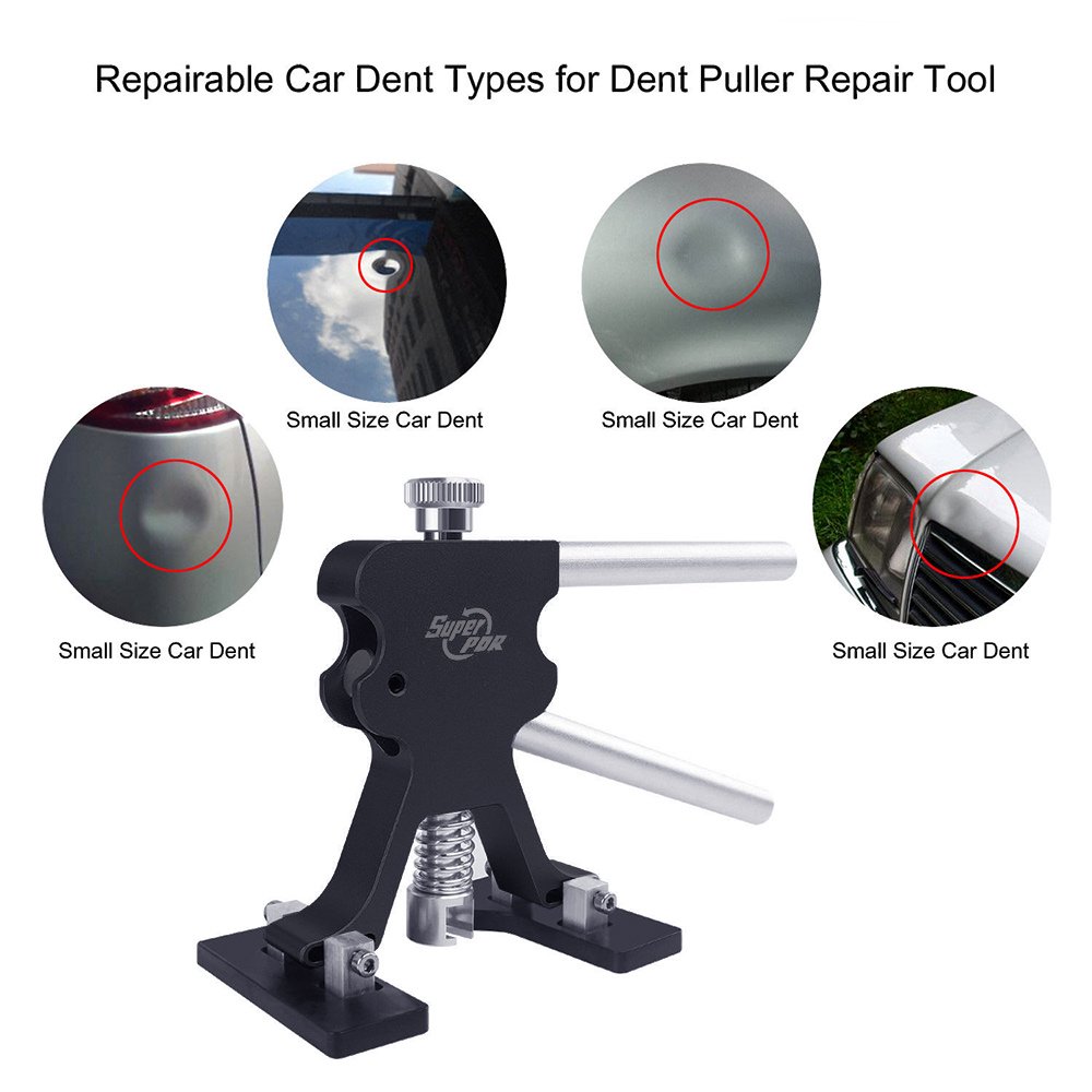 Super PDR Hook Push Rods Paint Less Dent Repair Tools Kit Hook Rods Kit With For Car Dents Hail Damage Removal Repair