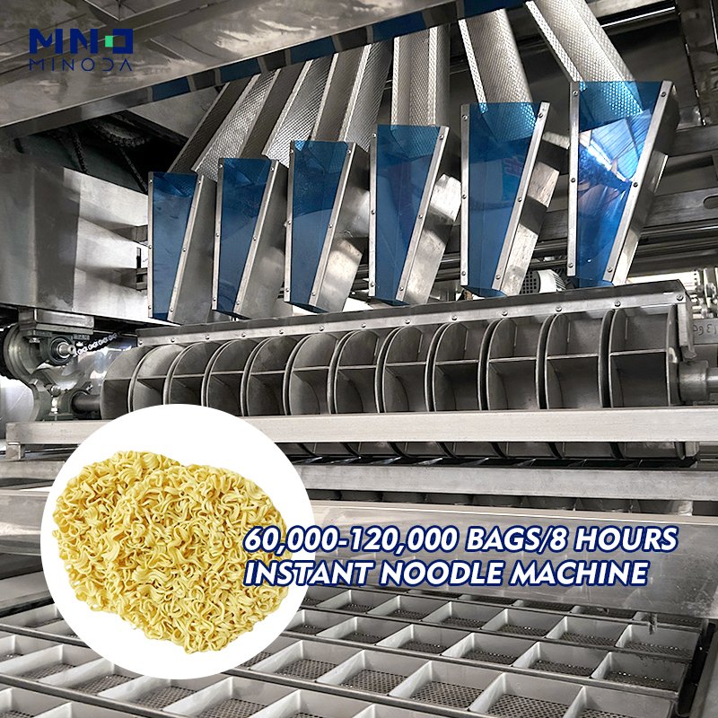 Electric Fried Instant Noodle Frying Machine Non-fried Instant Noodle Steaming Factory Equipment