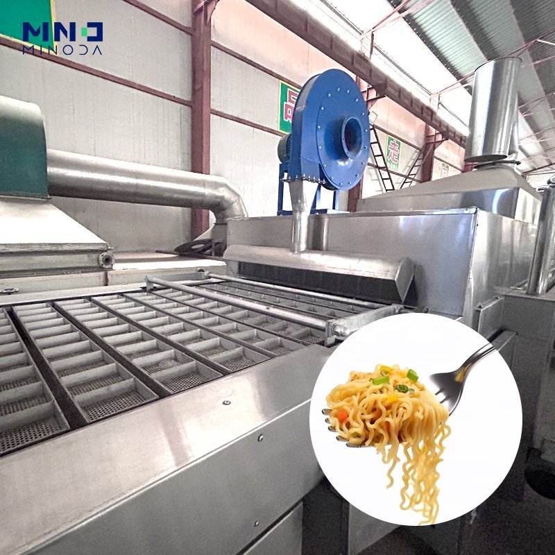 Electric Fried Instant Noodle Frying Machine Non-fried Instant Noodle Steaming Factory Equipment