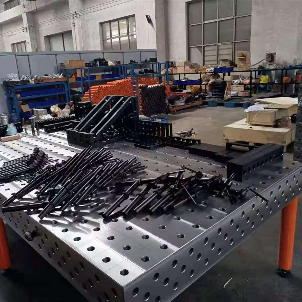 3D Welding Table D28 D16 Three Dimensional Welder Jig Fixture Clamp Bench Robot Equipment Soldering HeatFusion Platform OEM