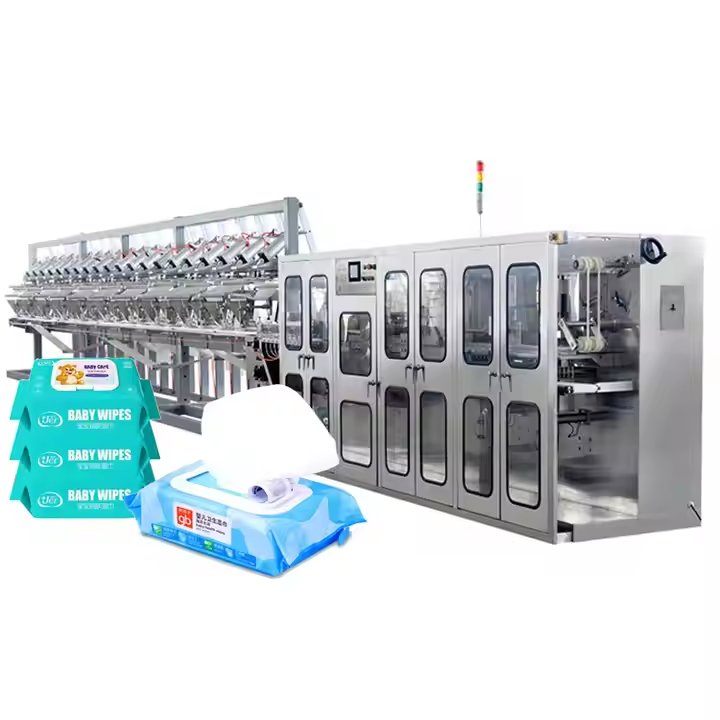 YUGONG Fully Automatic Baby Wet Wipe Machine/Production Line New and Used for Rooms and Hotels