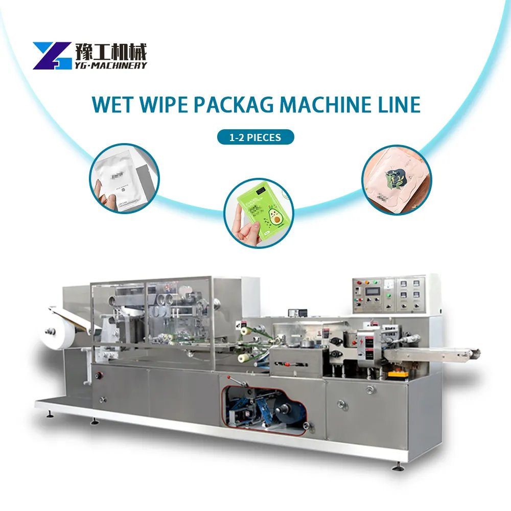 YUGONG Fully Automatic Baby Wet Wipe Machine/Production Line New and Used for Rooms and Hotels
