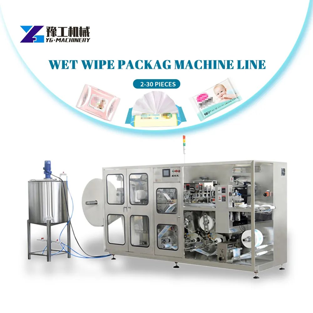 YUGONG Fully Automatic Baby Wet Wipe Machine/Production Line New and Used for Rooms and Hotels