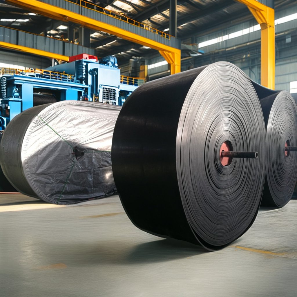 Heat-Resistant Rubber Transmission Belts for Mining Inclusive of Cutting and Moulding Processing Services