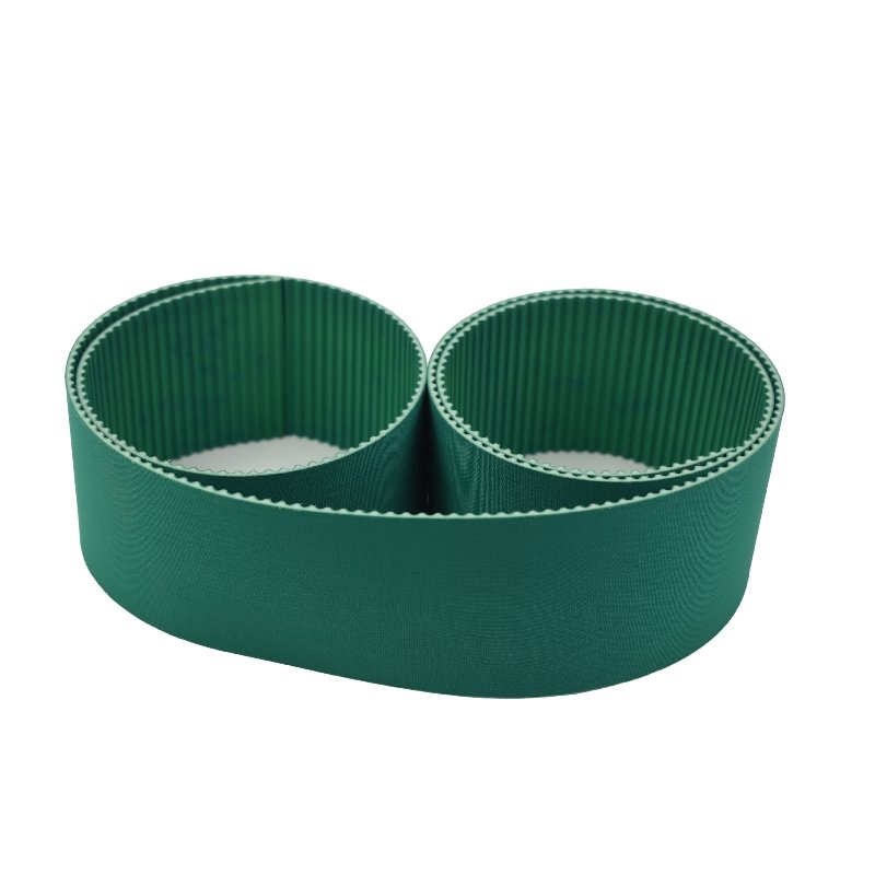 XL PU Timing Belt Double-sided With Green Cloth Industrial Timing Belt Synchronous Open End Timing Belt